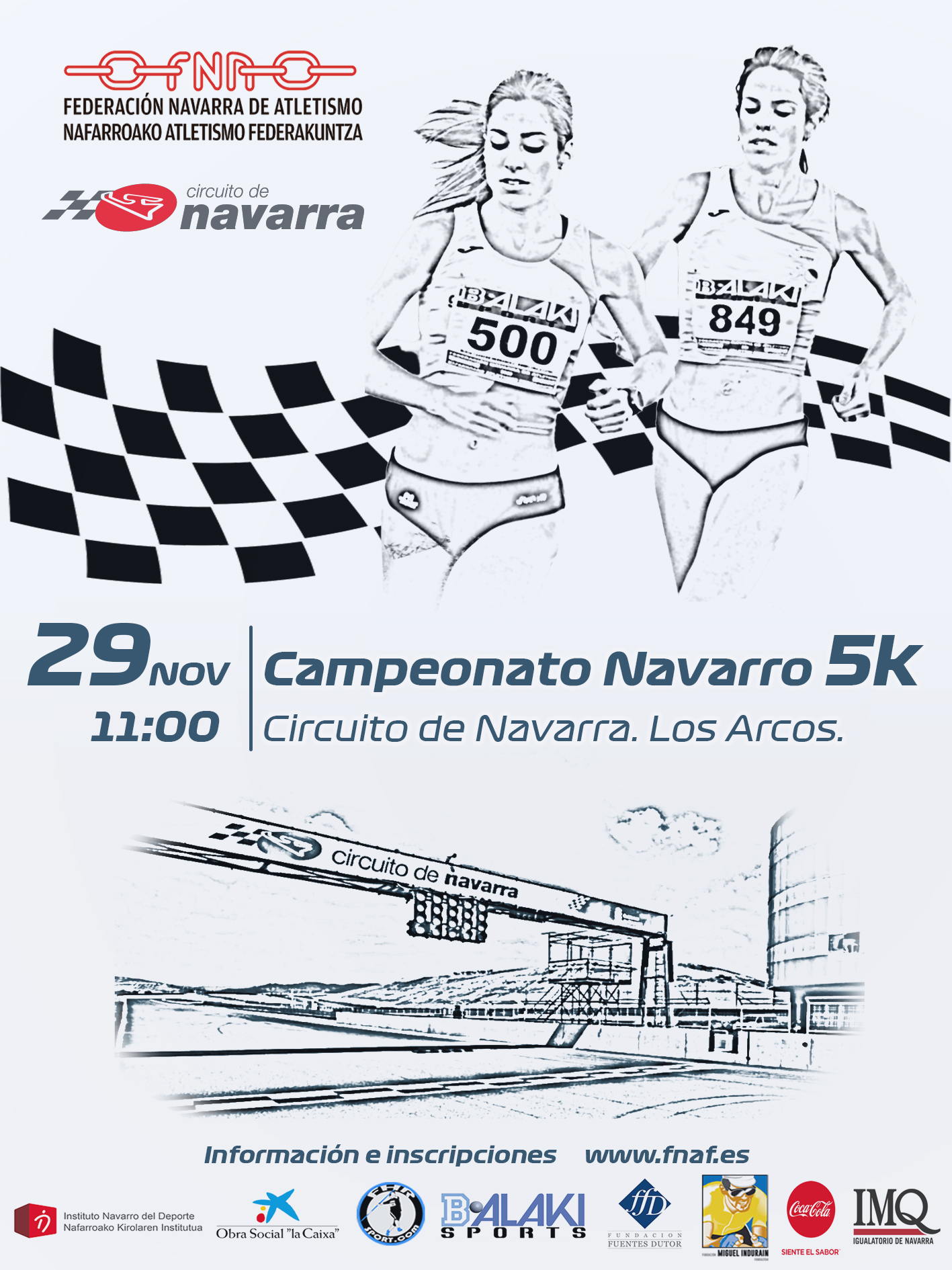 Campeonato Navarro de 5k en Ruta